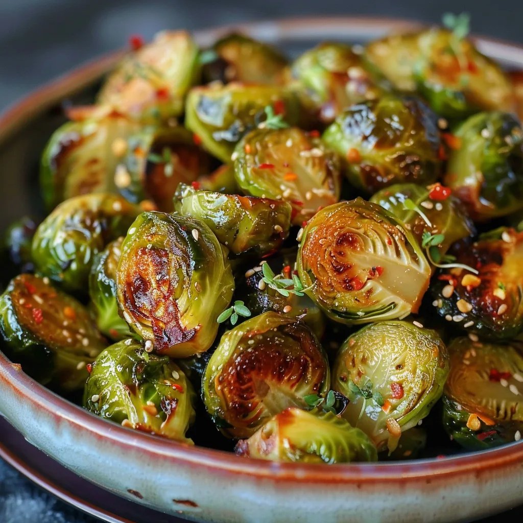 Rosenkohl aus dem Ofen