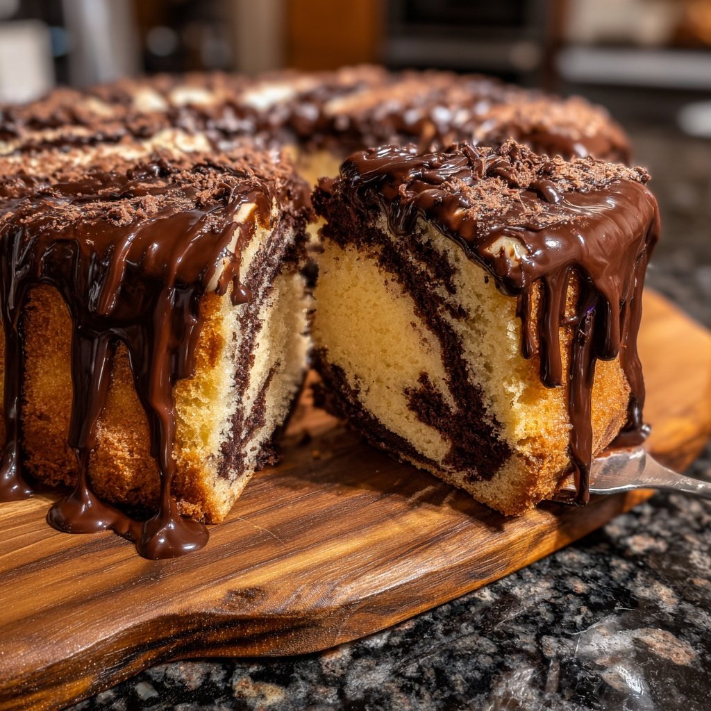 Galentine’s Marmor Schokoladen Kuchen