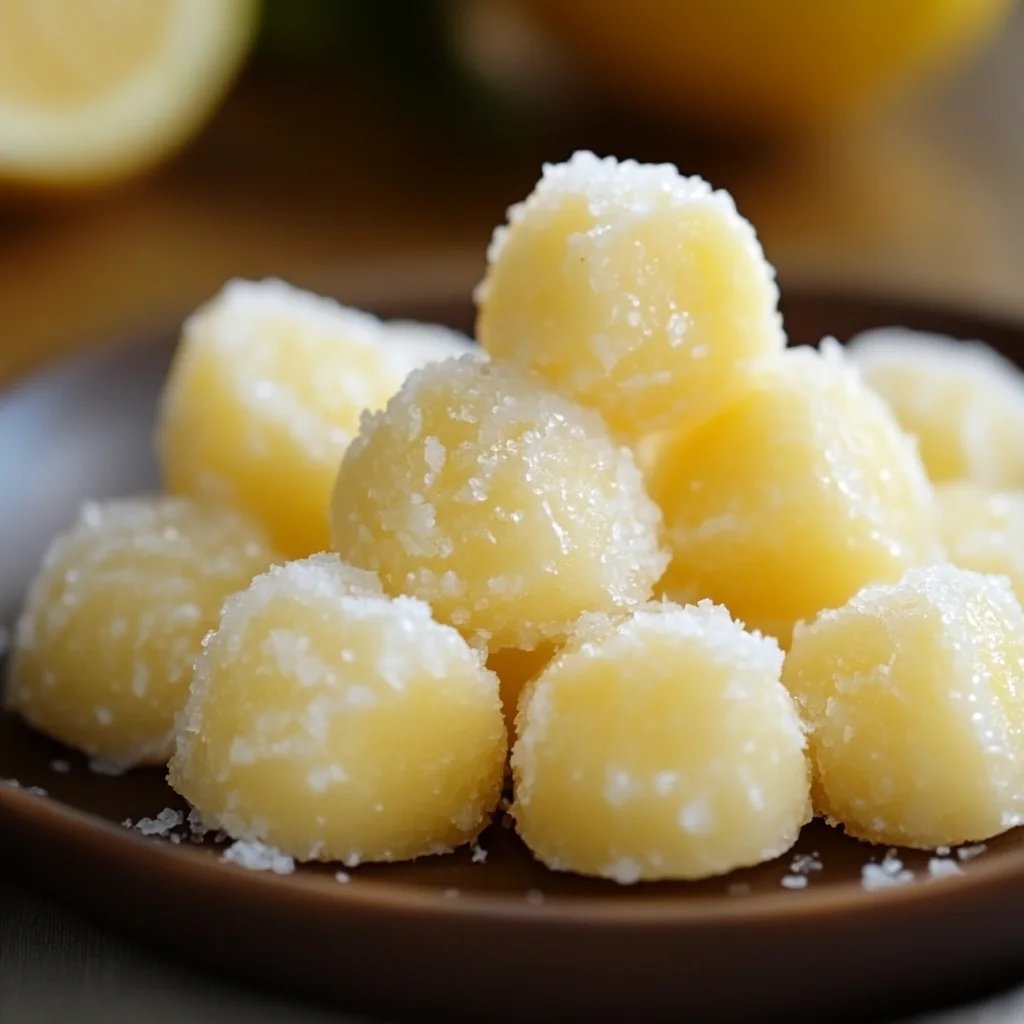 Zitronen-Pralinen