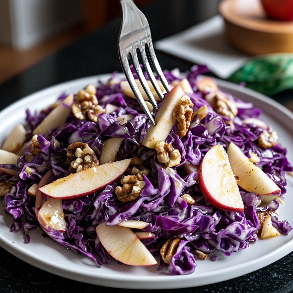 Rotkohlsalat - schnelles Meal Prep Rezept
