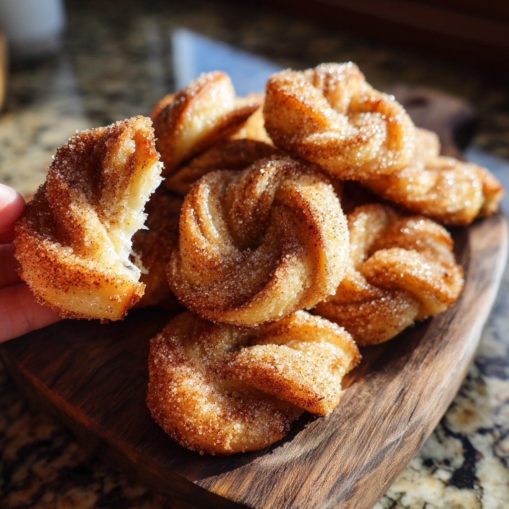 Zimt Zucker Brezel Bites