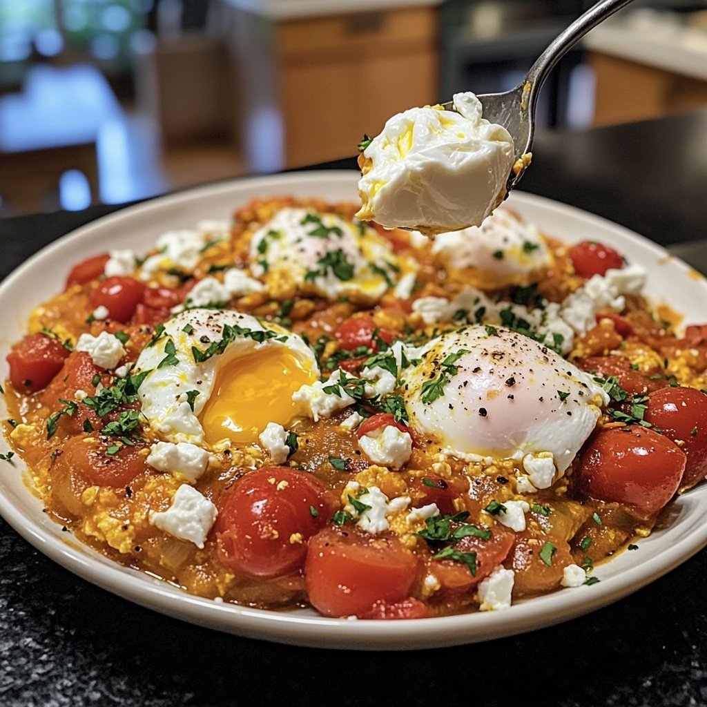 Internationale-Küche-Shakshuka mit Feta