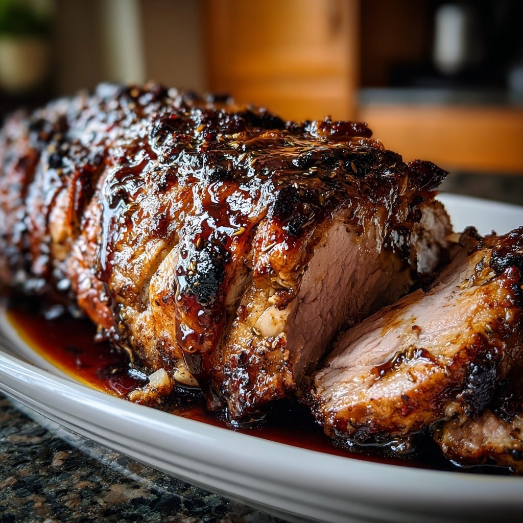 Balsamico Schweinelende im Ofen