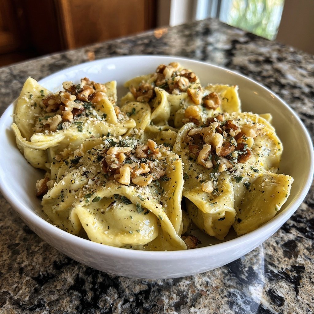 Butternut-Salbei-Butter-Nudeln