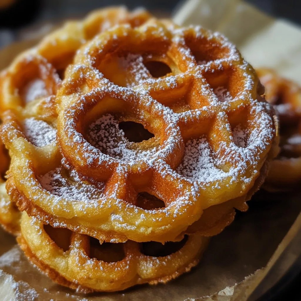 Schwedische Apfelwaffeln