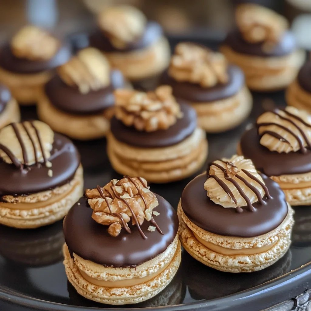 Omas Walnuss Marzipan Plätzchen