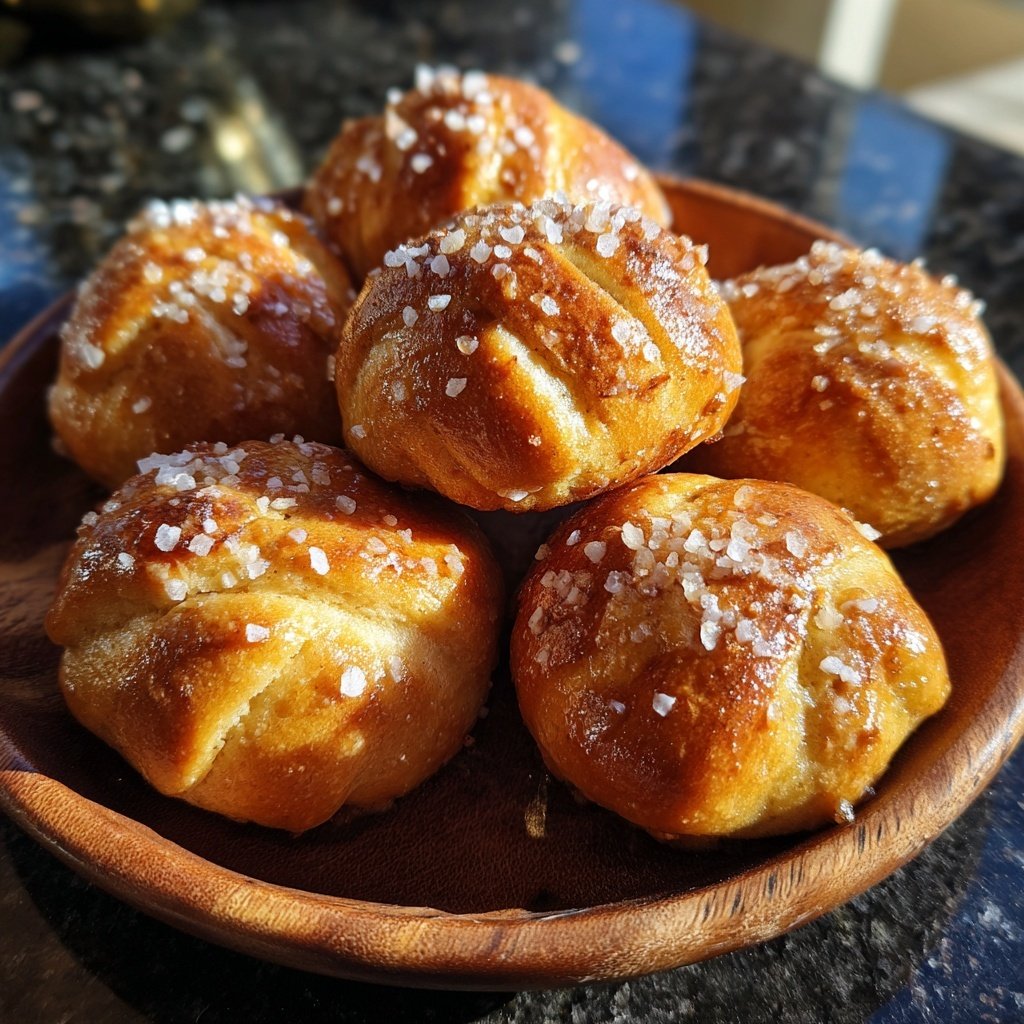 Rezept Vanillekipferl-Kugeln mit Marzipan & Nougat