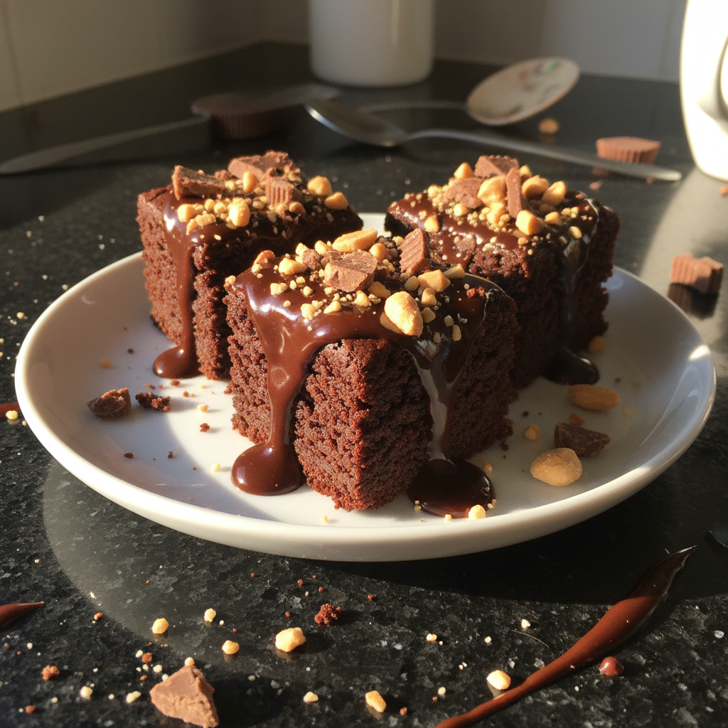 Reese’s Brownie Häppchen im Mini Format