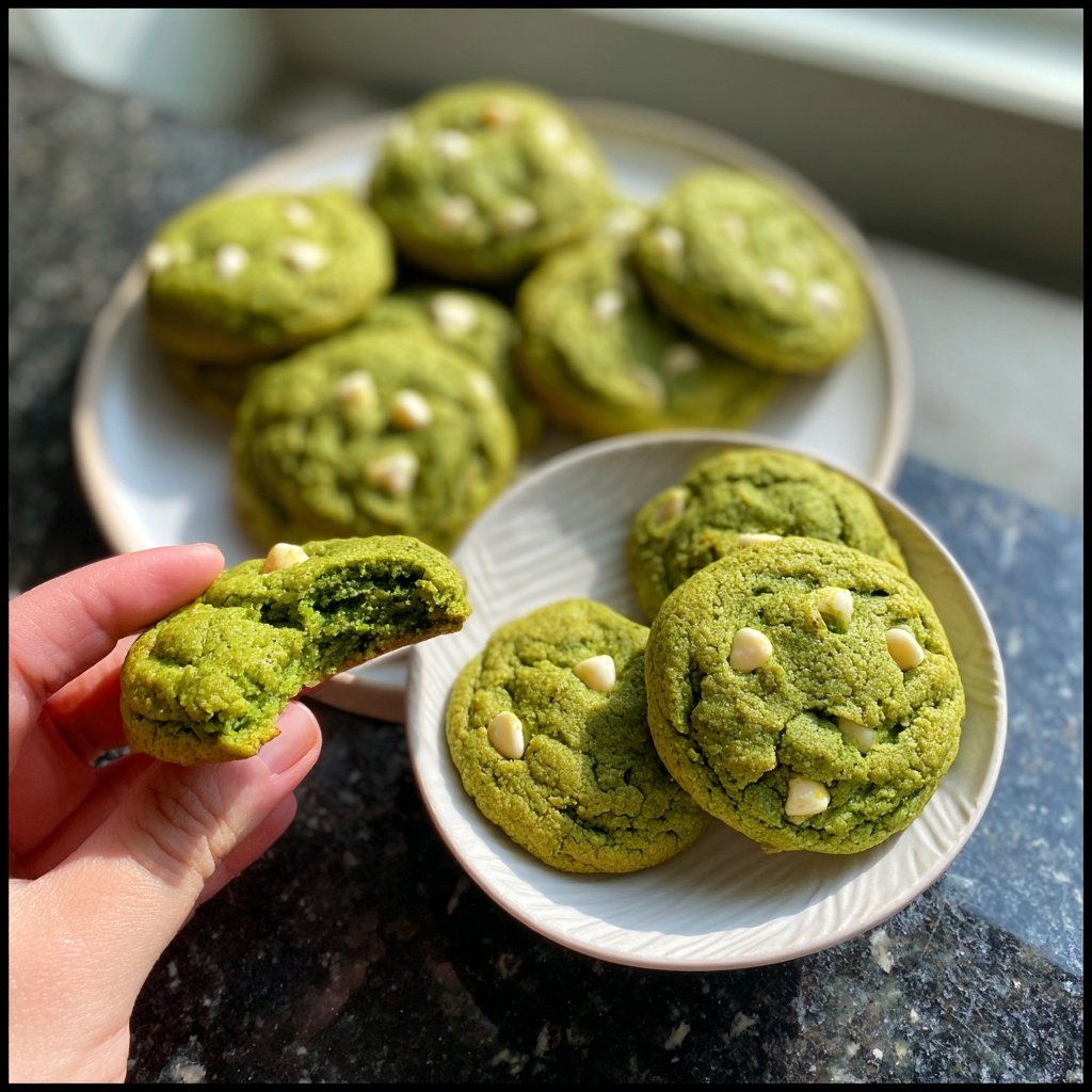 Matcha Green Tea Cookies