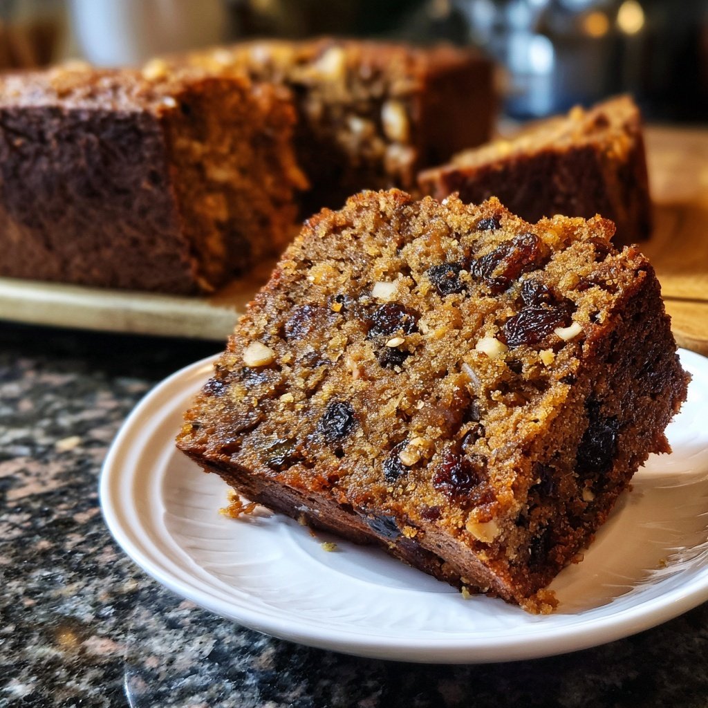 Steinbock Dunkler Rum Fruchtkuchen