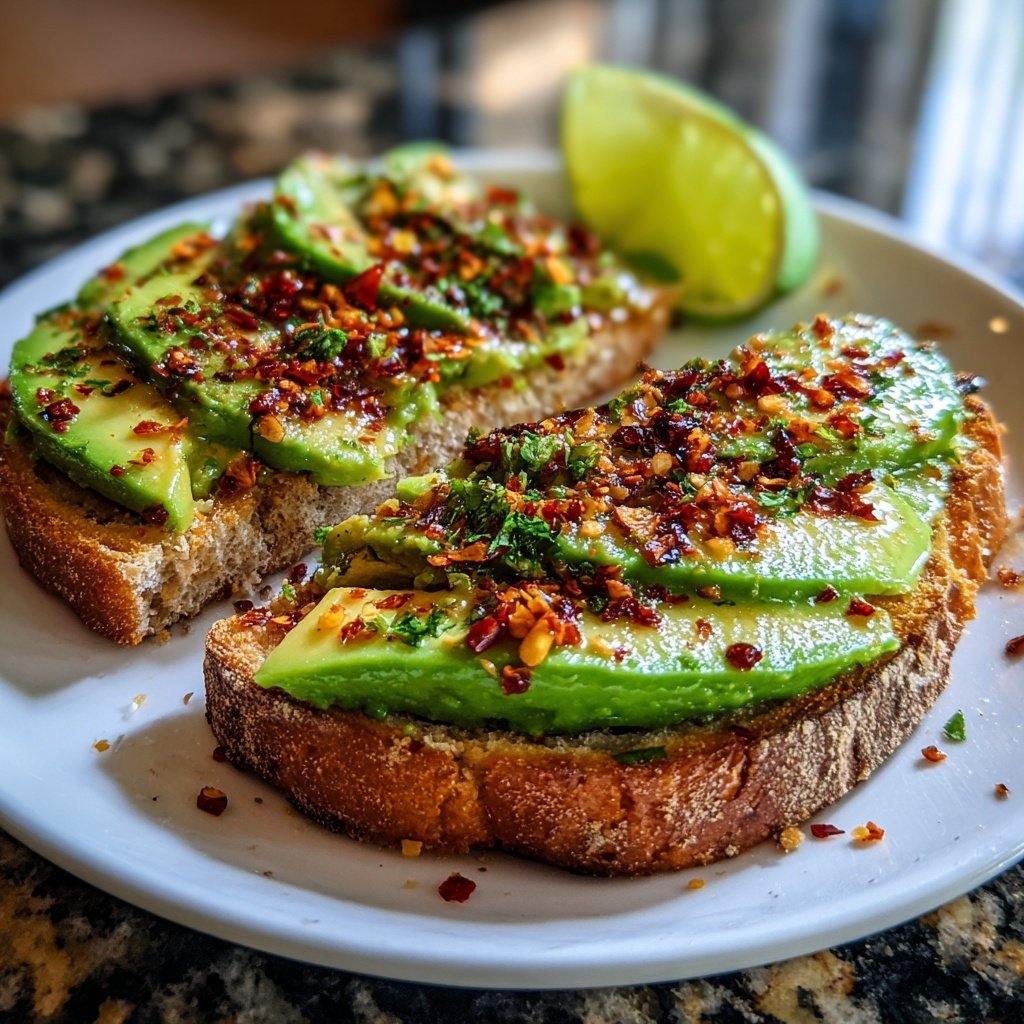 Chili Limette Lachs Avocado Toast