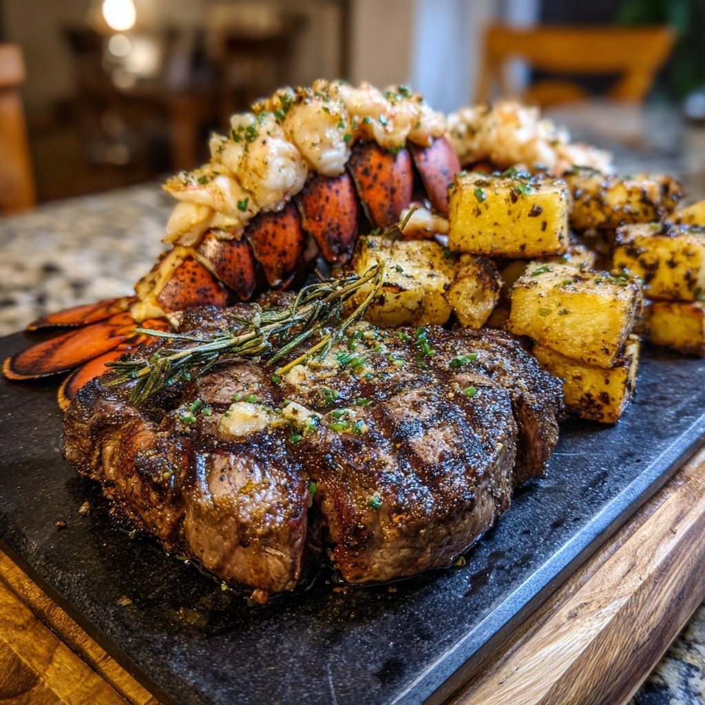 Ultimatives Surf and Turf Buffet