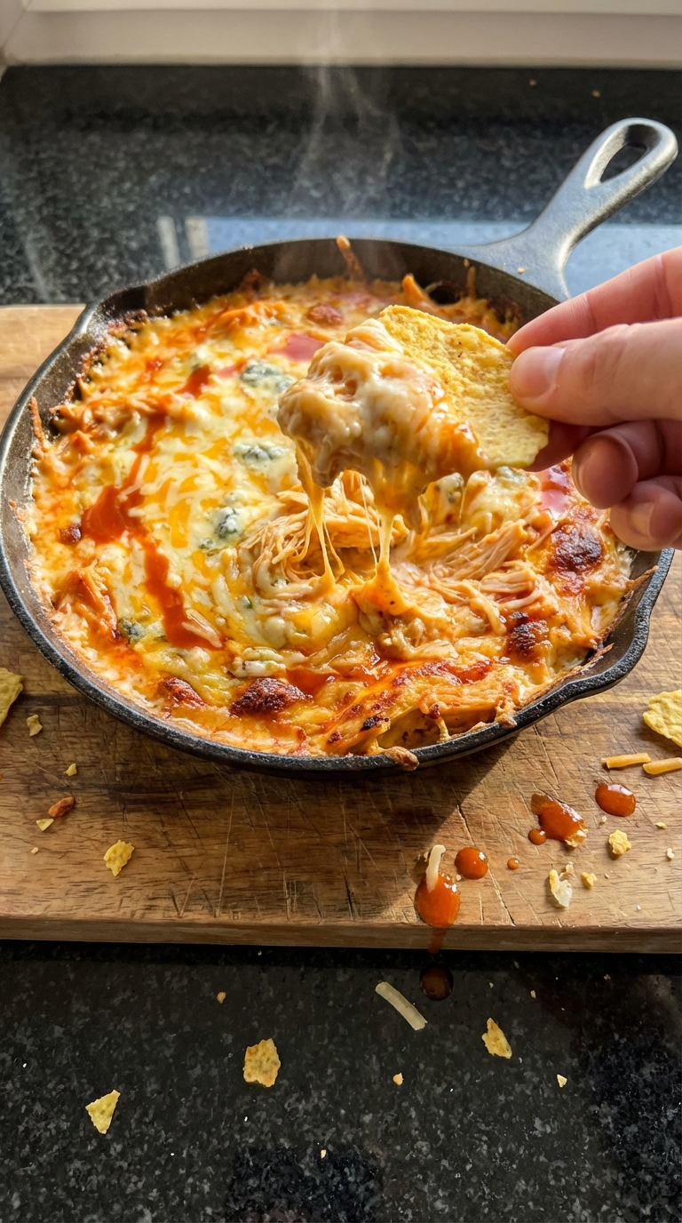 Buffalo Hähnchen Queso Dip​