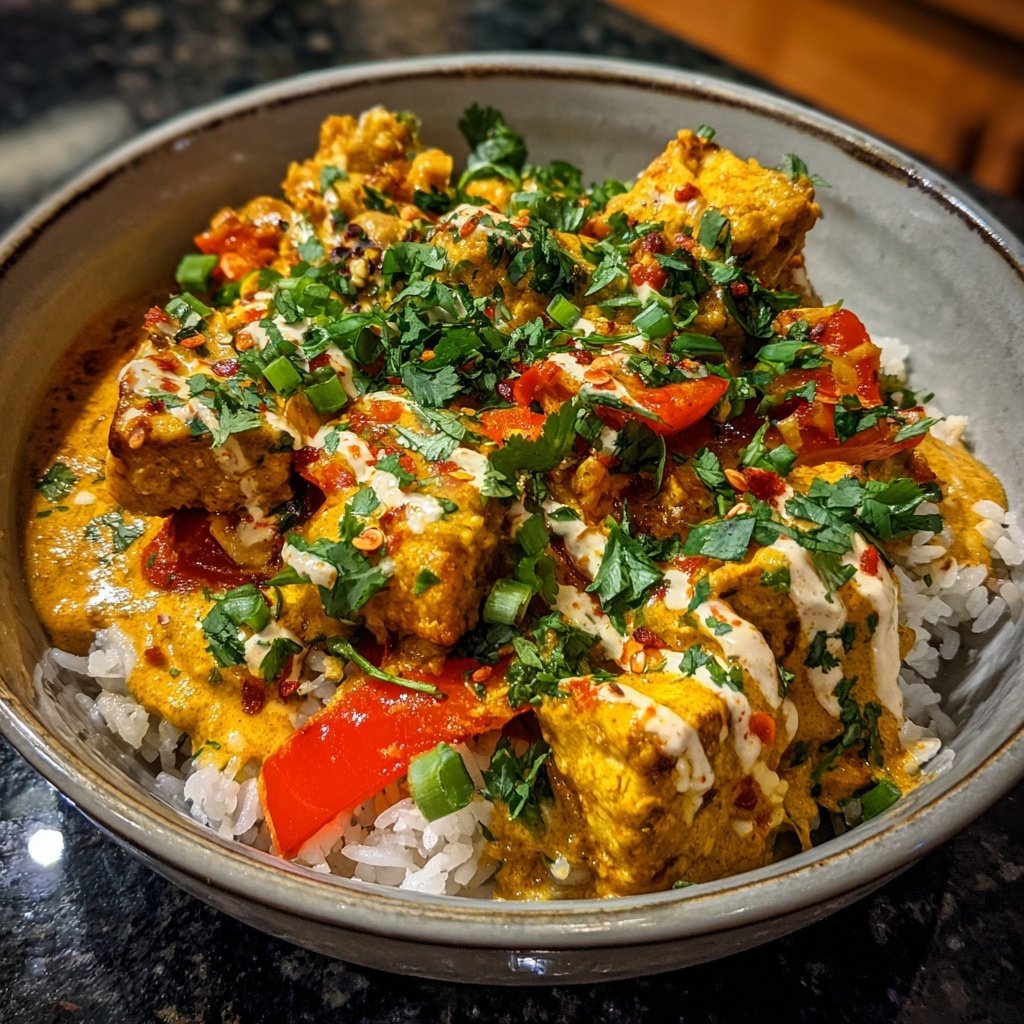 Spritziges Jamaika Kichererbsen Curry